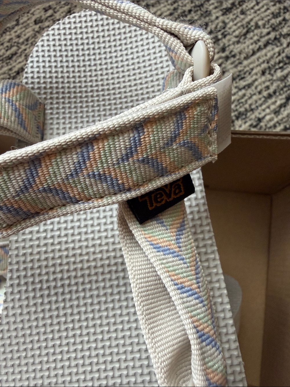NEW Teva Midform Universal Sandal; retro pastel NIB - Picture 2 of 5
